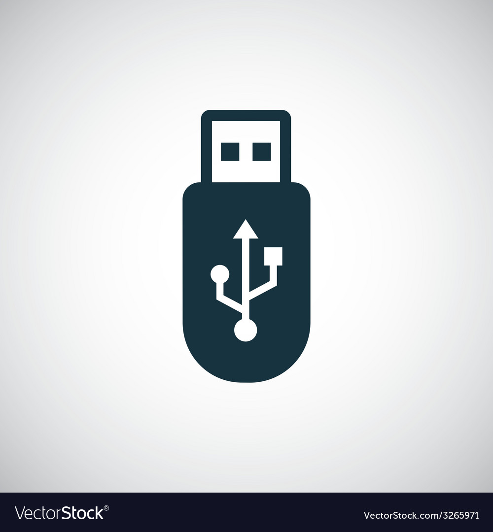 Usb Icon Vector 1000x1080 Usb Icon Vector