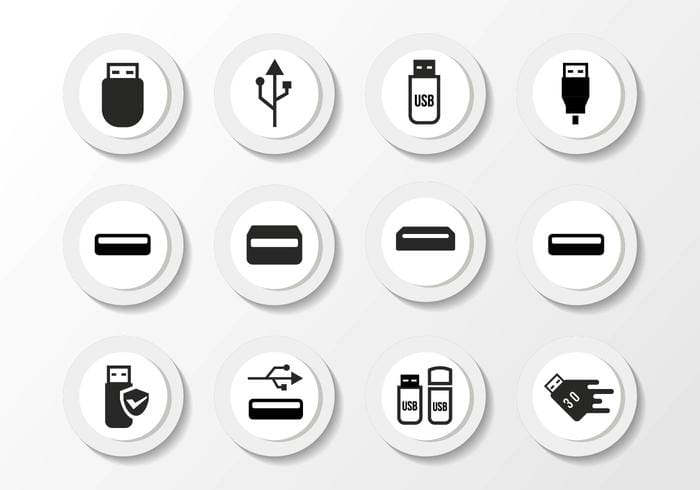 Free Black Usb Icons Vector Free Graphics Uihere 700x490 Free Black Usb Icons Vector Free Graphics Uihere