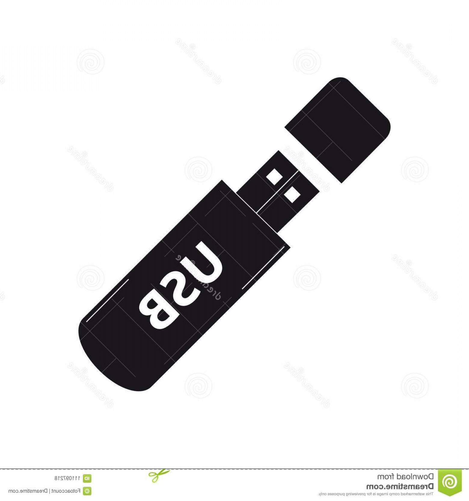 Pendrive Usb Stick Icon Vector Illustration Isolated White 1560x1668 Pendrive Usb Stick Icon Vector Illustration Isolated White