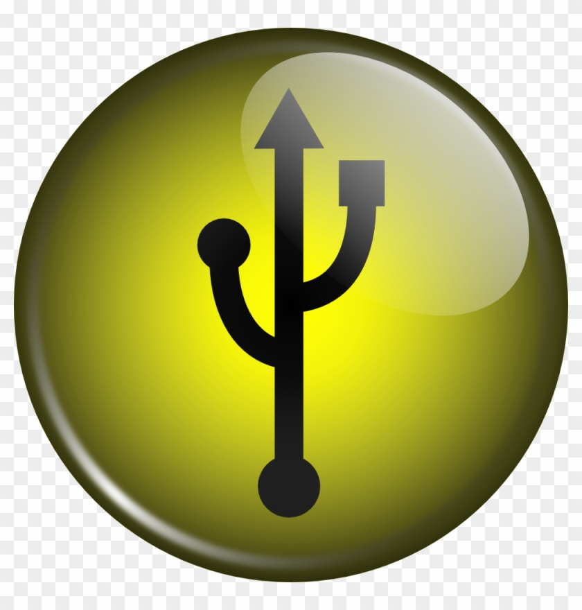 Free Vector Glassy Usb Symbol Clip Art 840x880 Free Vector Glassy Usb Symbol Clip Art