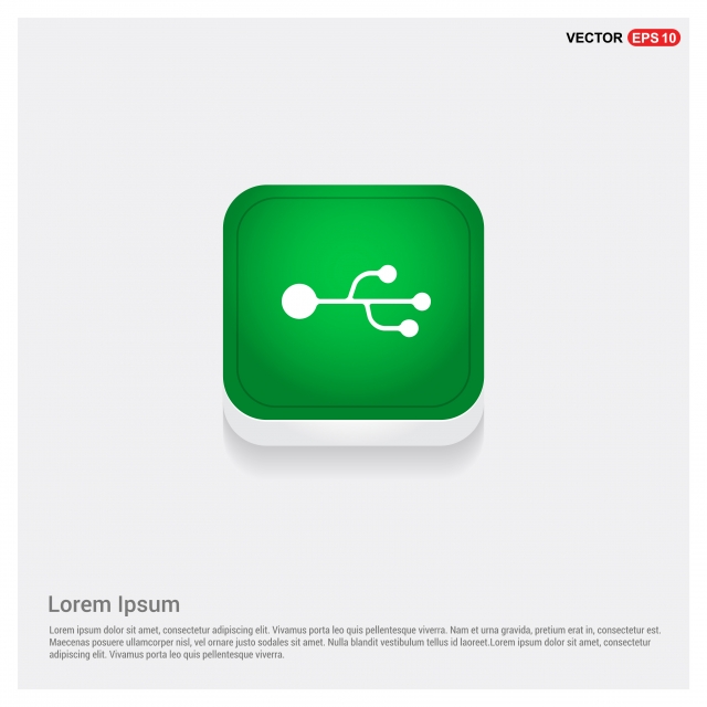 640x640 Usb Symbol Icon, Usb, Icon, Symbol Png And Vector With Transparent