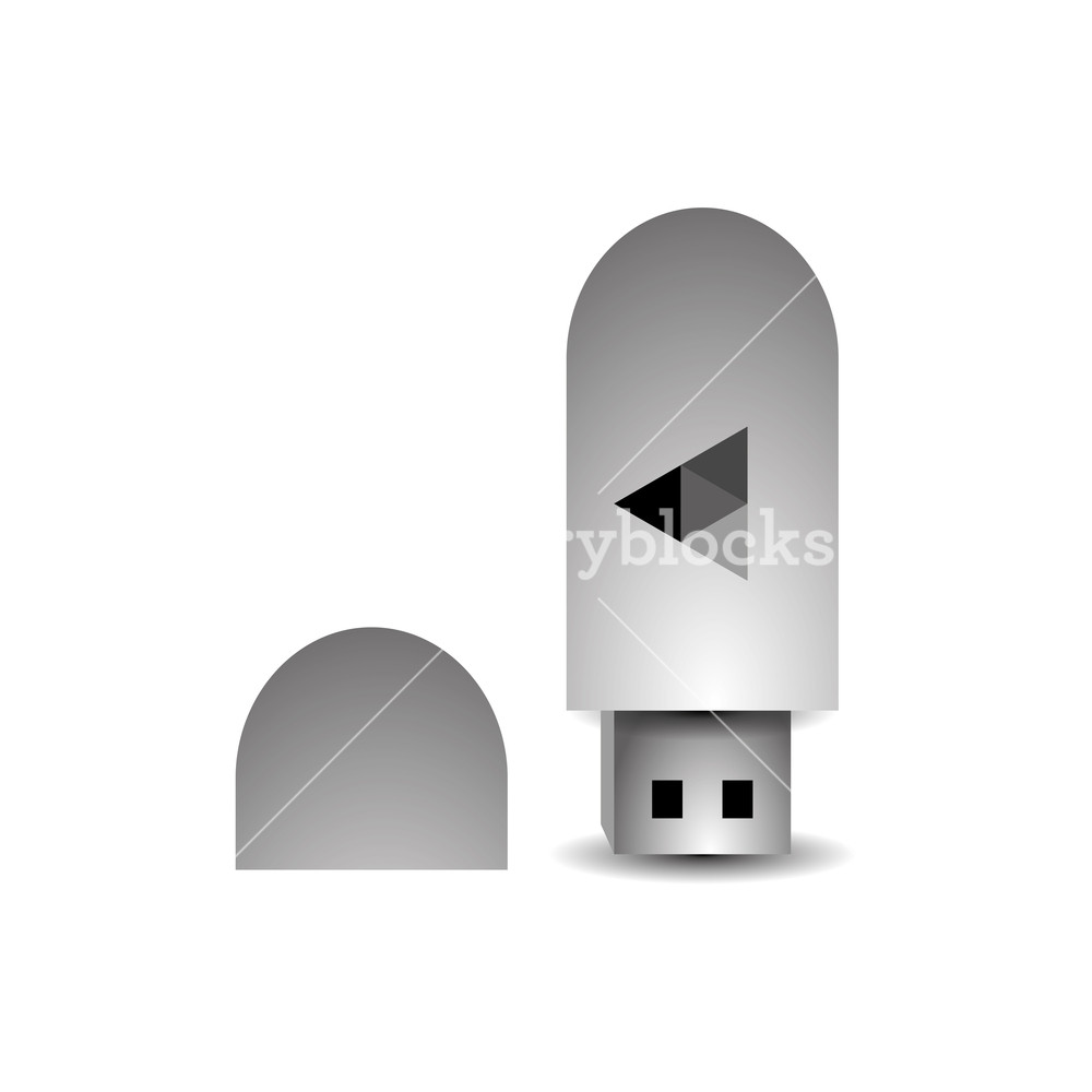 1000x1000 Usb With Template Of Corporate Identity And Branding Theme