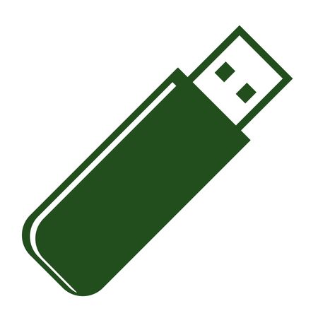 450x450 Green Usb Flash Drive Vector Icon Freestock Icons