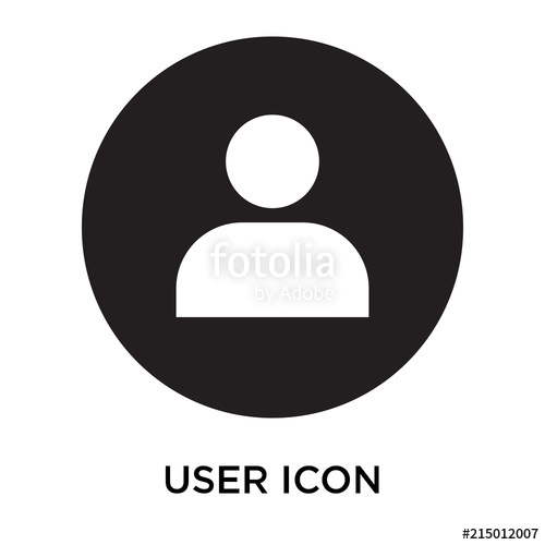 500x500 User Icons Isolated On White Background Modern And Editable User