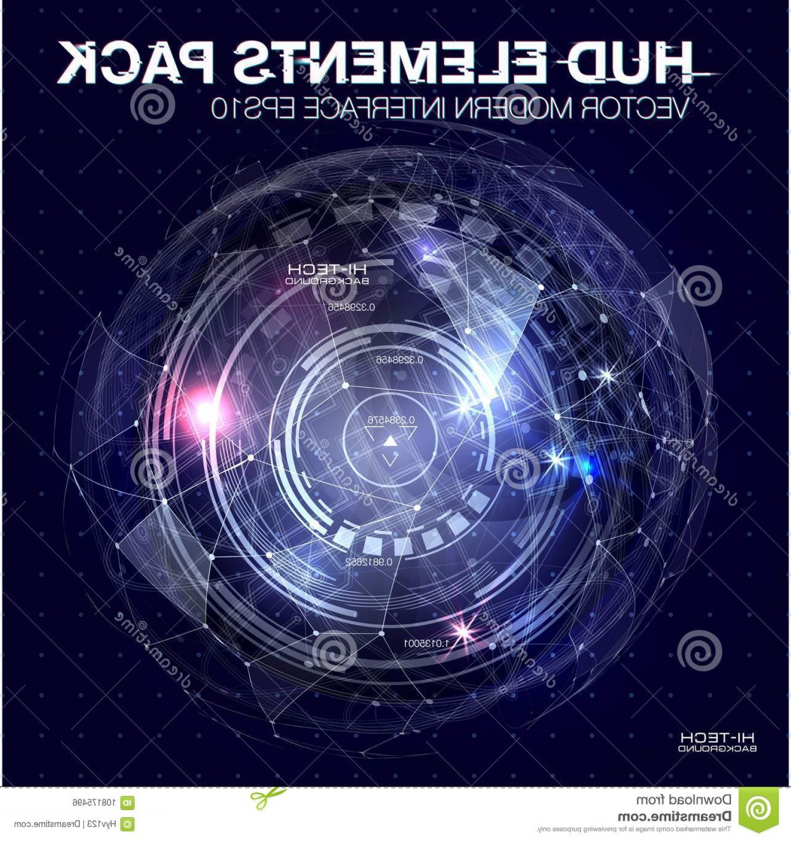 1560x1659 Hud Elements Motion Design Hud Background Outer Space Infographic