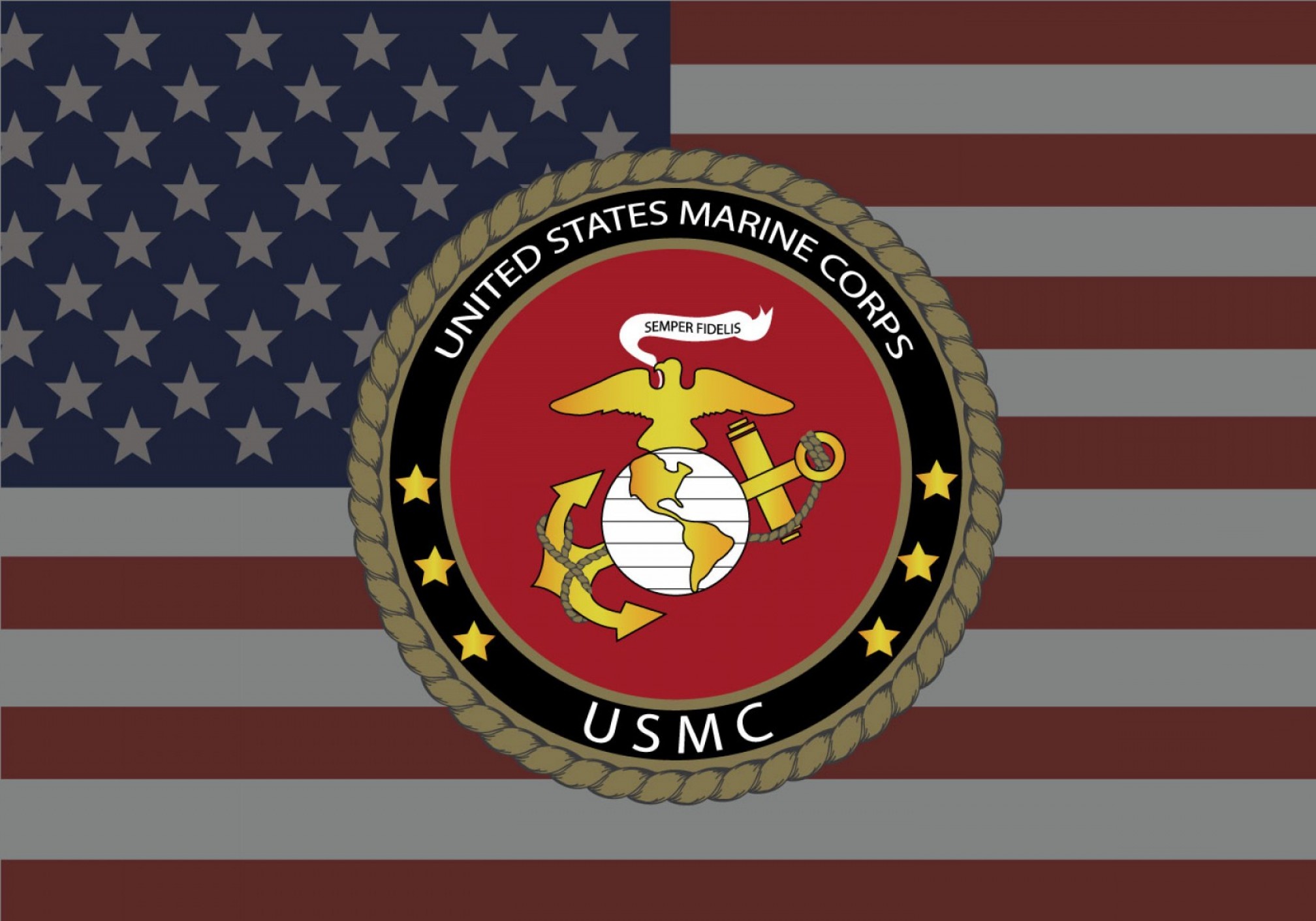 2016x1411 Usmc United States Flag Background Vector Cqrecords