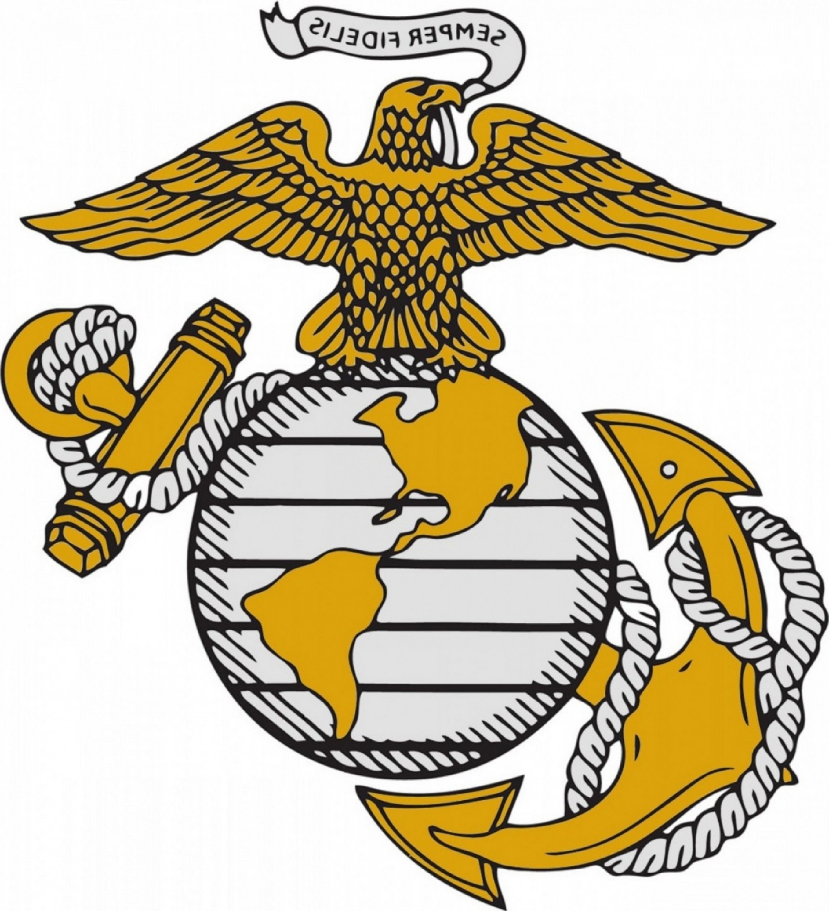 2715x2984 Extremely Marine Corps Logo Vector High Resolution Army Navy Air