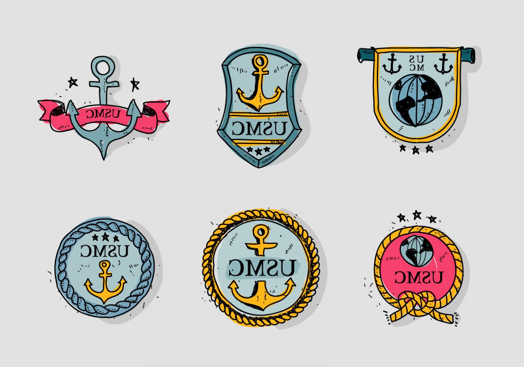 1680x1176 Usmc Marine Army Logo Badge Vector Hoodamathrun