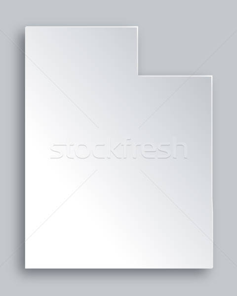 480x600 Map Of Utah Vector Illustration Robert Biedermann