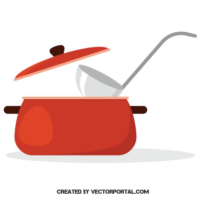 660x660 Kitchen Utensils Vector Image