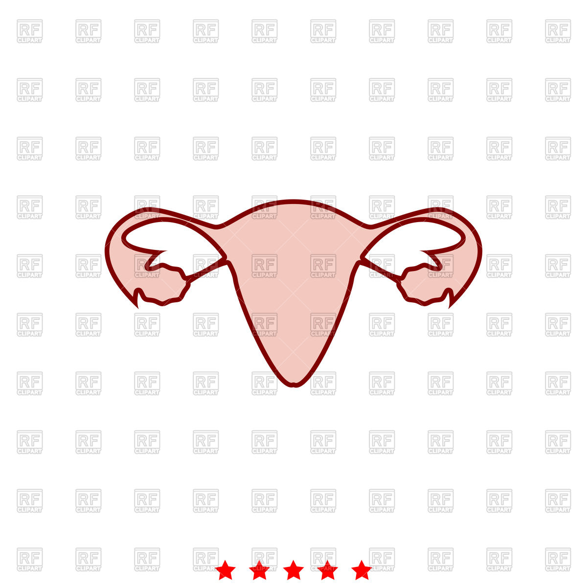 1200x1200 Uterus Icon Vector Image Of Healthcare, Medical