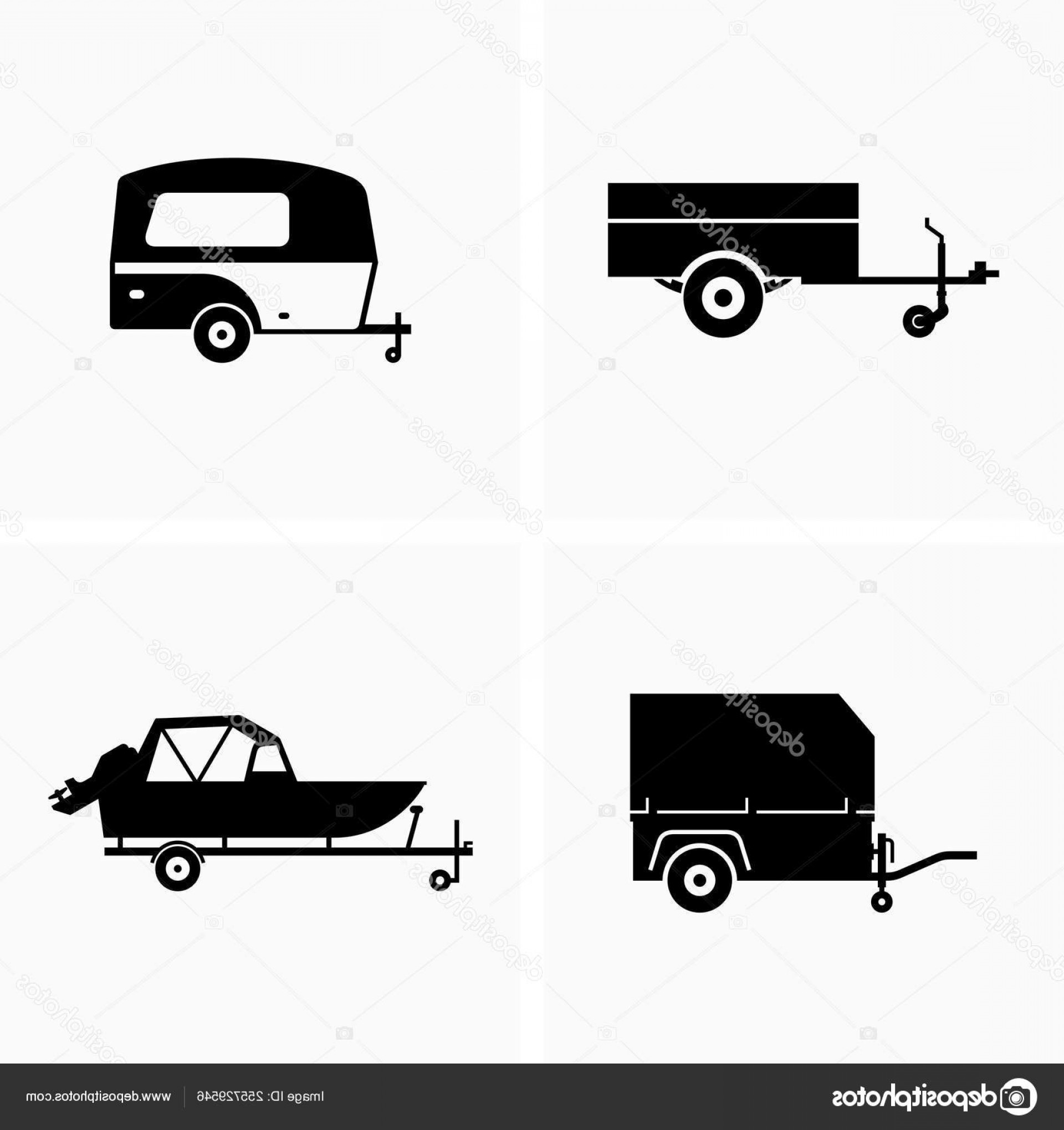 Utility Trailer Vector at Vectorified.com | Collection of Utility ...