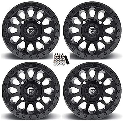 425x421 Fuel Vector Utv Wheels Black Polaris Rzr Xp