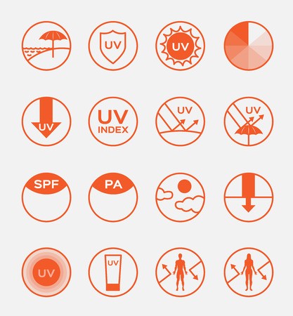 417x450 Uv Icon Sets Spf Vector, Uv Set Royalty Free Vector Graphics