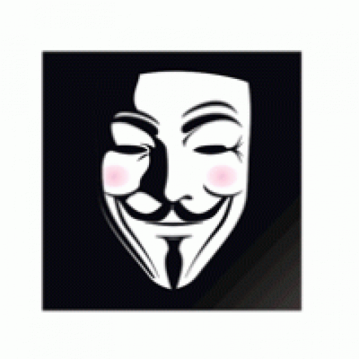 Guy Fawkes Logo Vector 518x518 Guy Fawkes Logo Vector