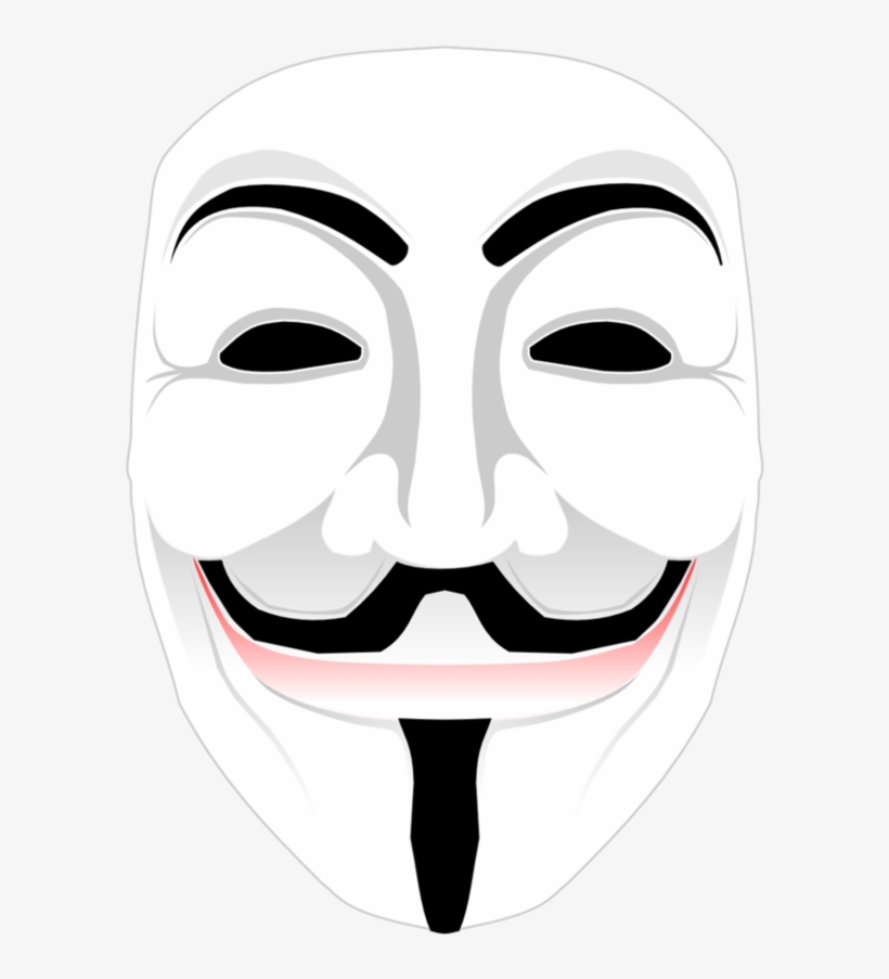 V For Vendetta Mask Vector at Vectorified.com | Collection of V For ...