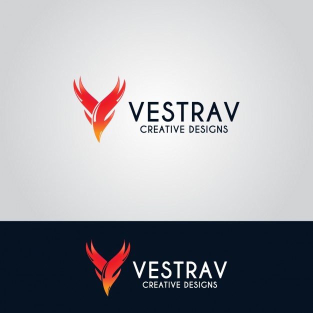 Creative Letter V Logo With Flames Vector Free Download 626x626 Creative Letter V Logo With Flames Vector Free Download