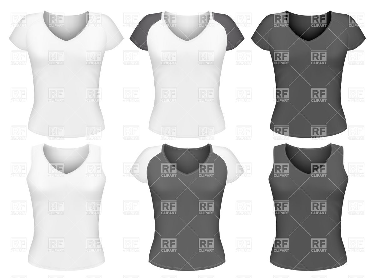 Woman's V Neck T Shirt Vector Image Of Beauty, Fashion Ivelly 1200x890 Woman's V Neck T Shirt Vector Image Of Beauty, Fashion Ivelly