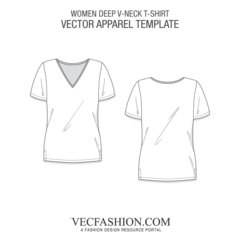 Women Deep V Neck T Shirt 240x240 Women Deep V Neck T Shirt