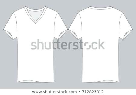 White V Neck T Shirt Template 450x313 White V Neck T Shirt Template