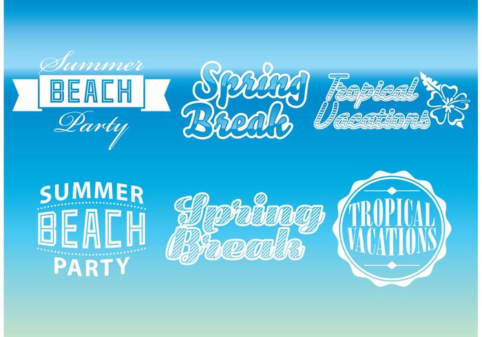 700x490 Vacation Vector Logos