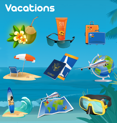 400x422 Free Holiday Vacation Vector Clipart Inkscape Tutorials Blog