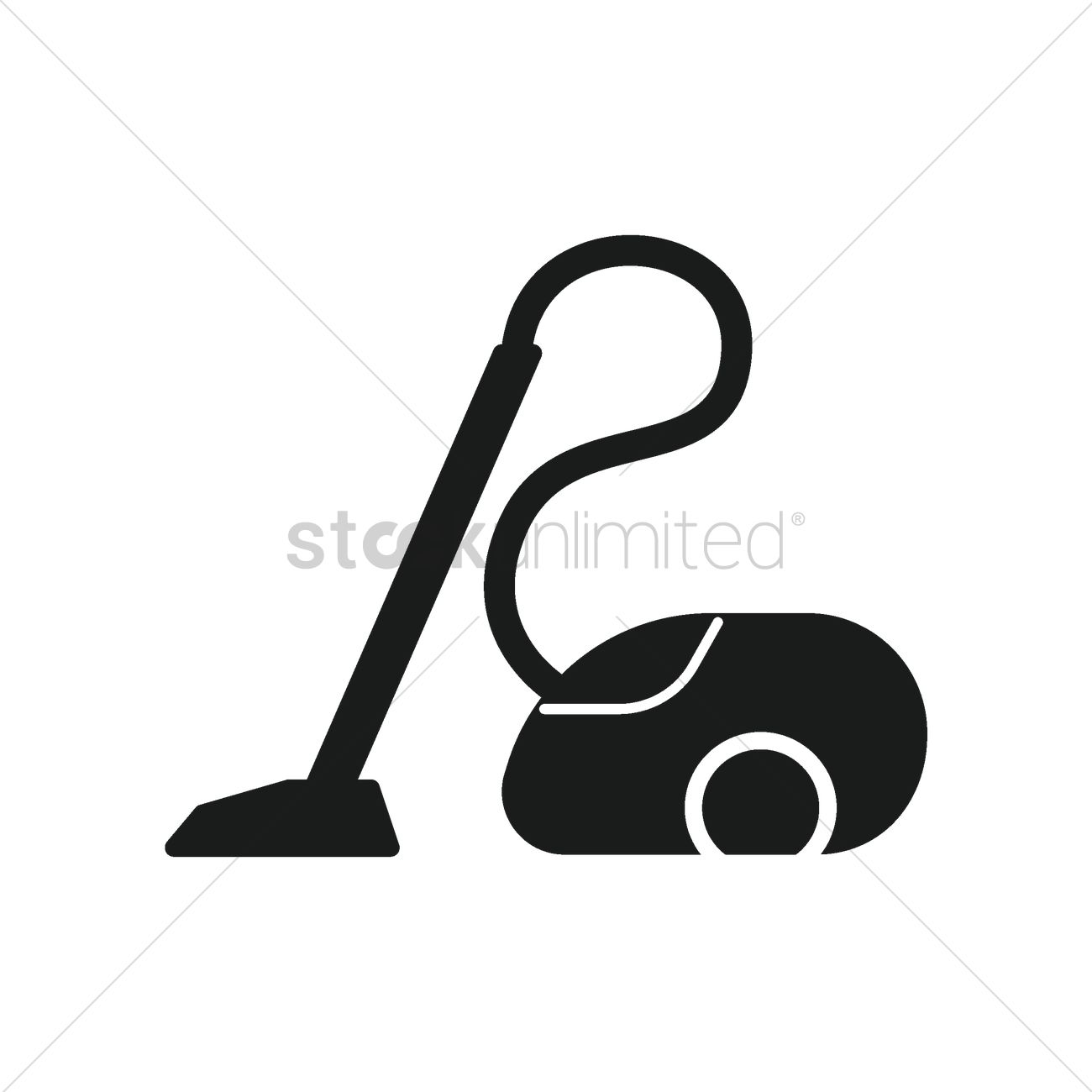 1300x1300 Vacuum Cleaner Vector Image