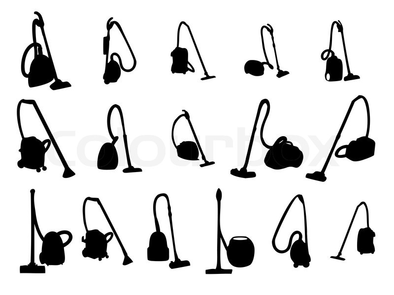 800x600 Sete Of Vacuum Cleaners Vector Stock Vector Colourbox