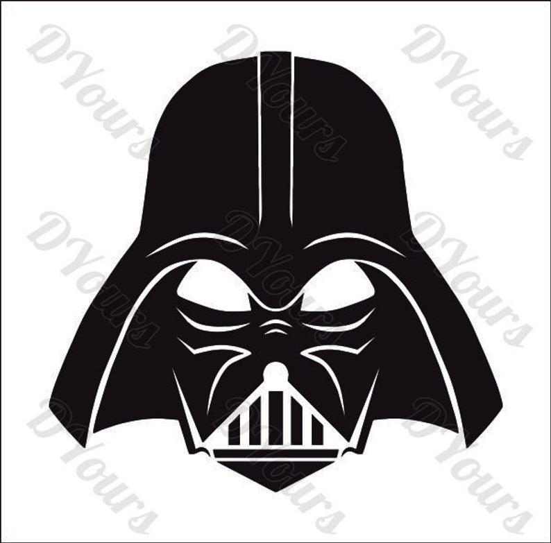 794x783 Darth Vader Star Wars Vector Model Cdr Pdf Etsy