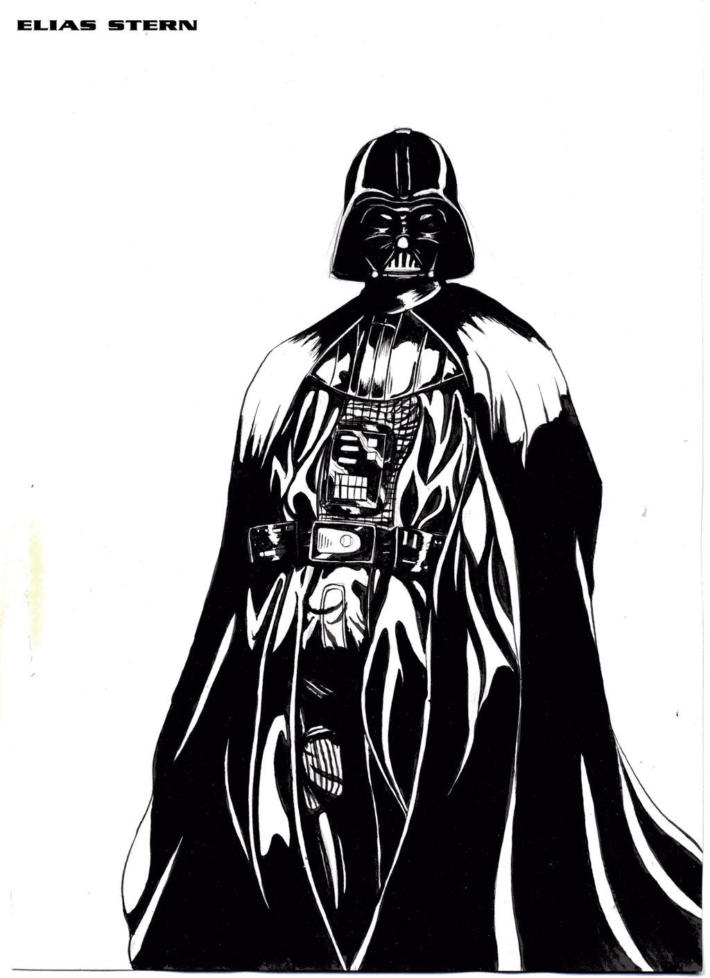 1024x1410 Darth Vader Vector