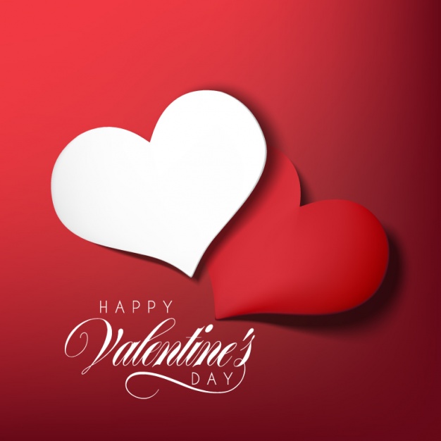 626x626 Valentine's Background Design Vector Free Download