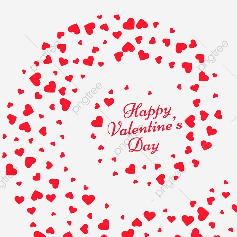 800x800 Hearts Swirl Valentine Background Vector Design Illustration