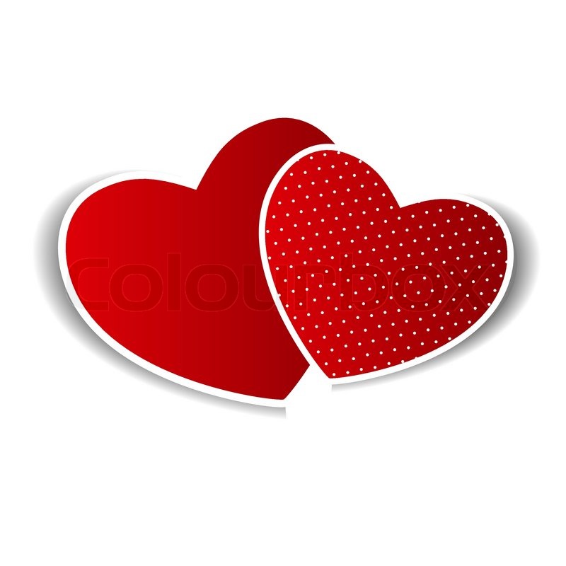 Happy Valentines Day Card With Heart Stock Vector Colourbox 800x800 Happy Valentines Day Card With Heart Stock Vector Colourbox