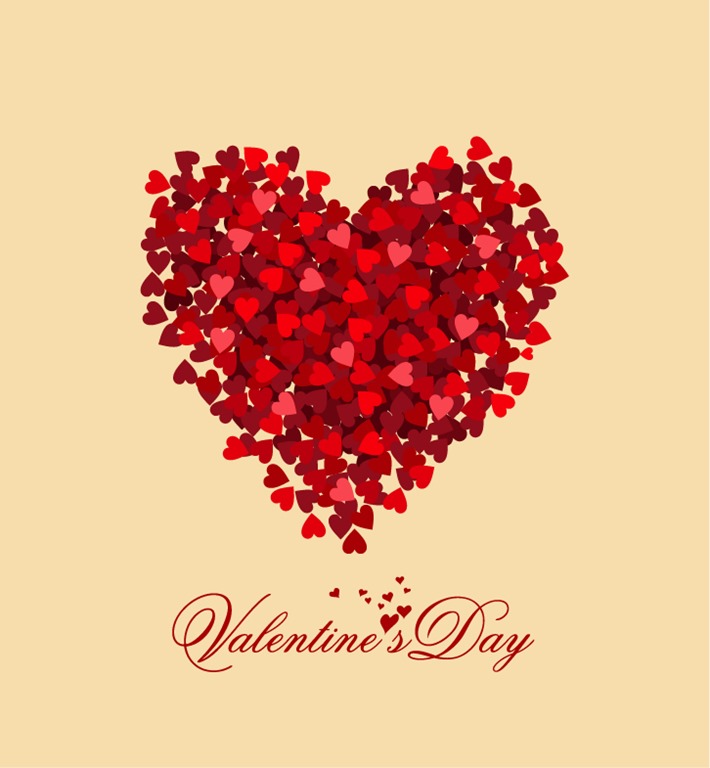 Valentine Day Heart Vector Illustration Free Vector Graphics 710x768 Valentine Day Heart Vector Illustration Free Vector Graphics
