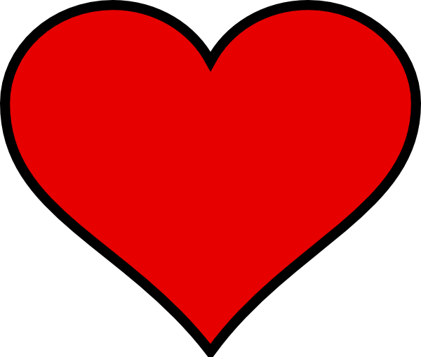 Valentine Heart Clip Art 600x508 Valentine Heart Clip Art