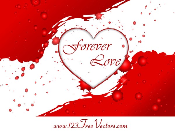 Valentine Heart Vector Graphic 600x450 Valentine Heart Vector Graphic