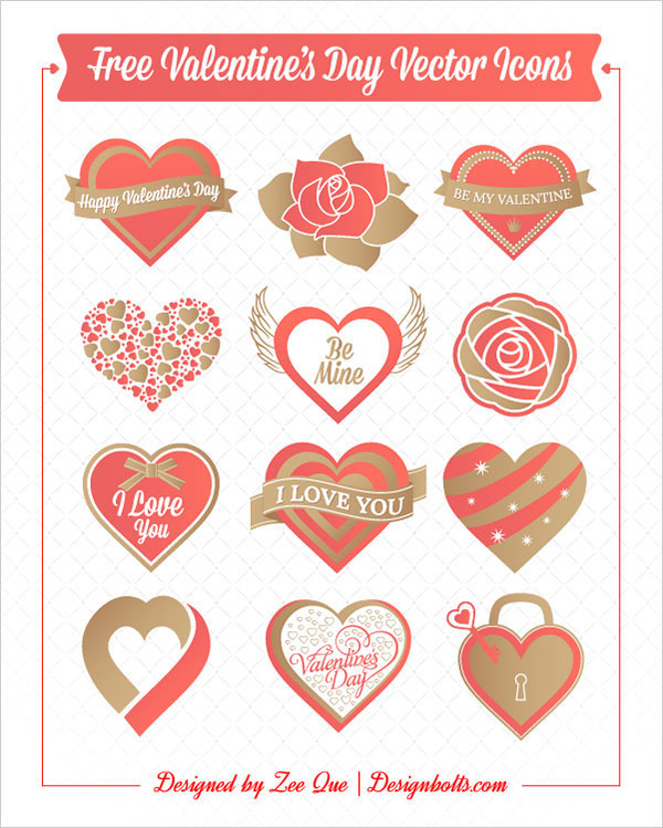 600x749 Valentine Vector Roundup! For You, Love Vectips