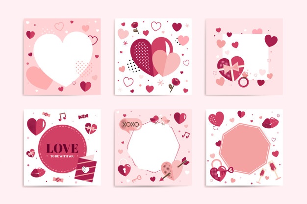 626x417 Valentine Vectors, Free In Format