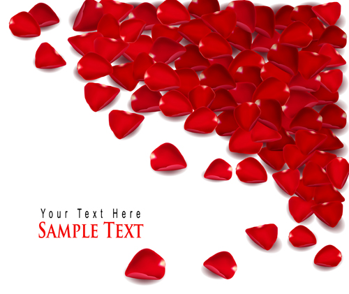 500x421 Ornate Valentine Day Art Card Vector Free Download