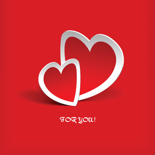 500x500 Valentine Card Vector Art Free Download