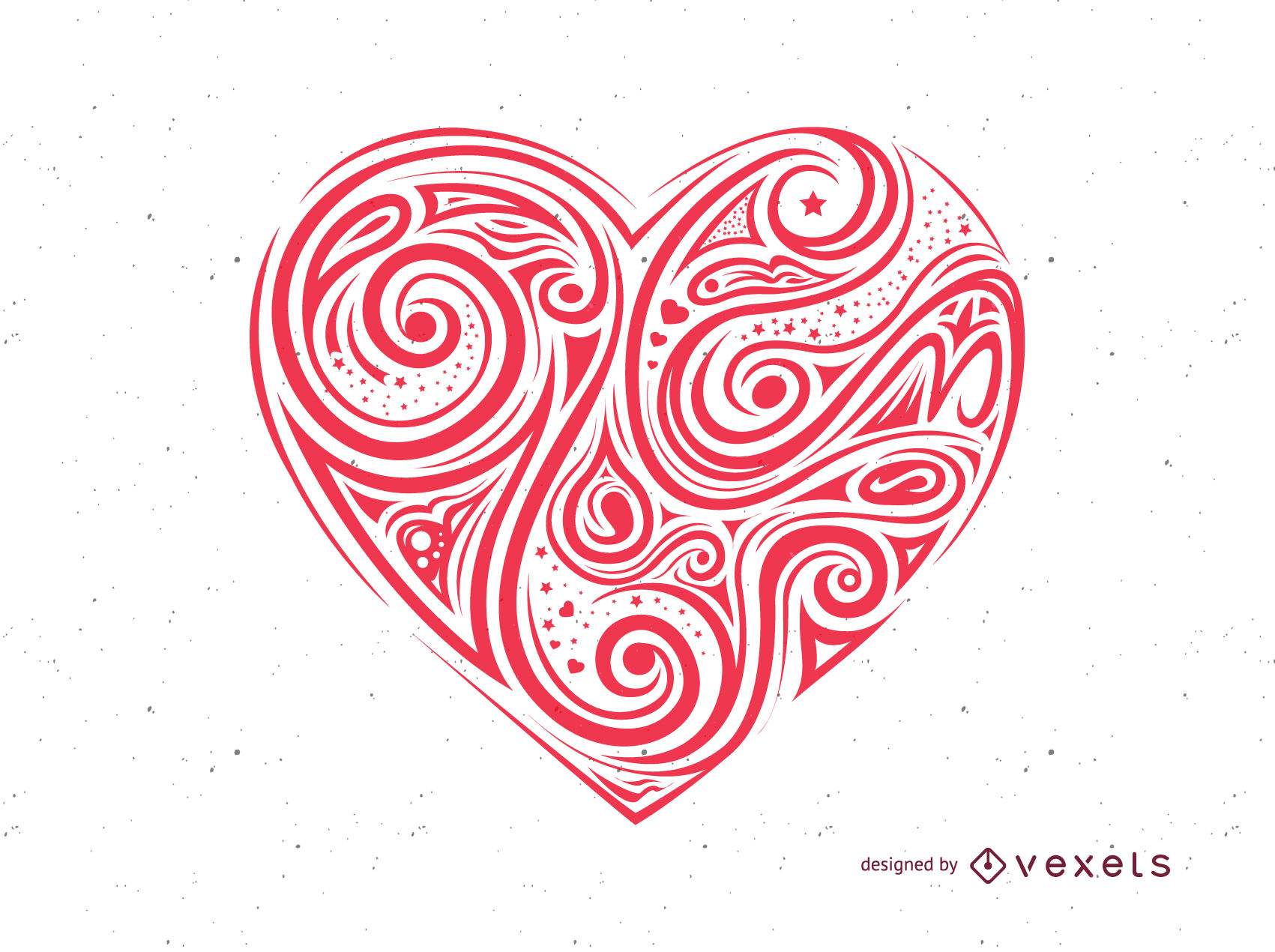 1701x1270 Valentines Vector Red Heart