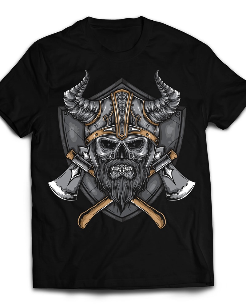 800x1000 Valhalla T Shirt Vector Art
