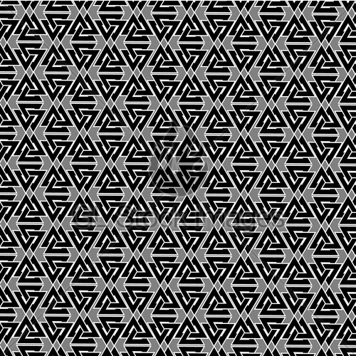 500x500 Valknut Vector Pattern, Gl Stock Images