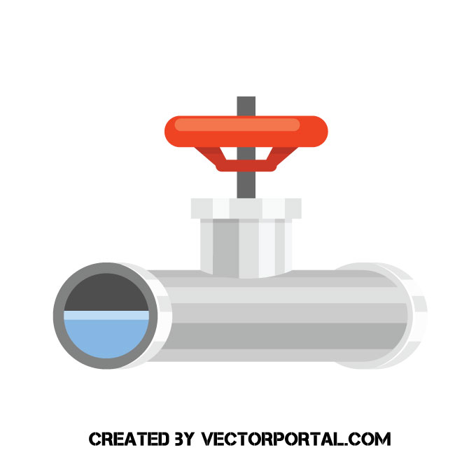 Water Valve Vector Graphics 660x660 Water Valve Vector Graphics