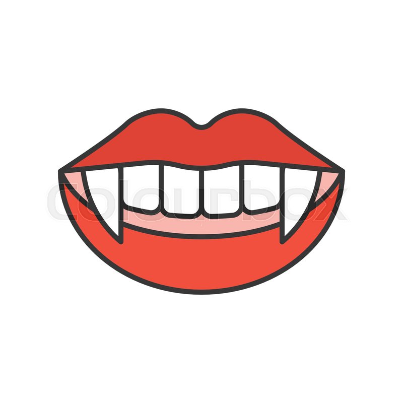 Vampire Fangs Vector at Vectorified.com | Collection of Vampire Fangs ...