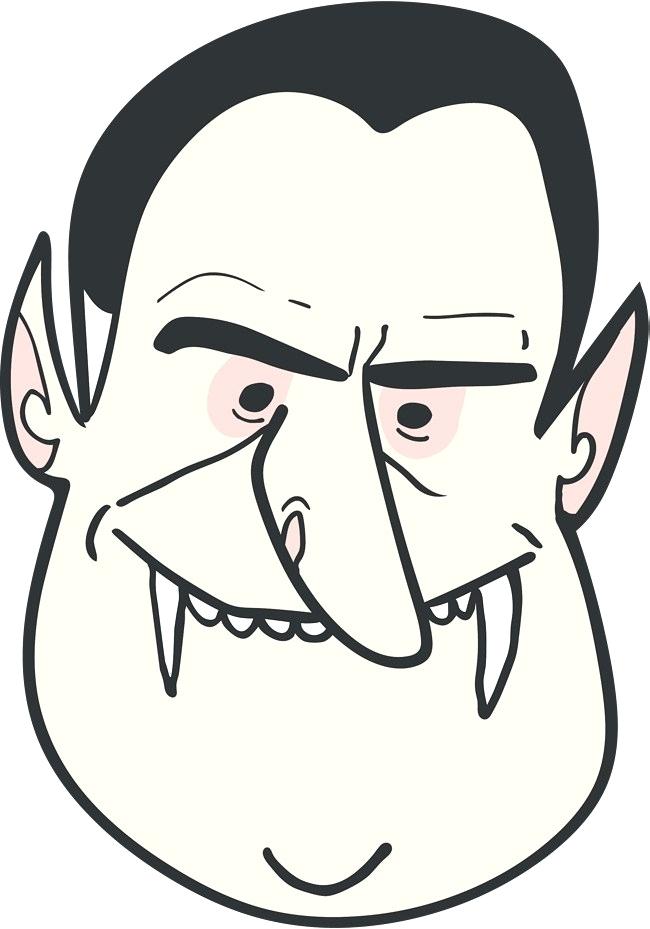 650x929 Vampire Teeth Template