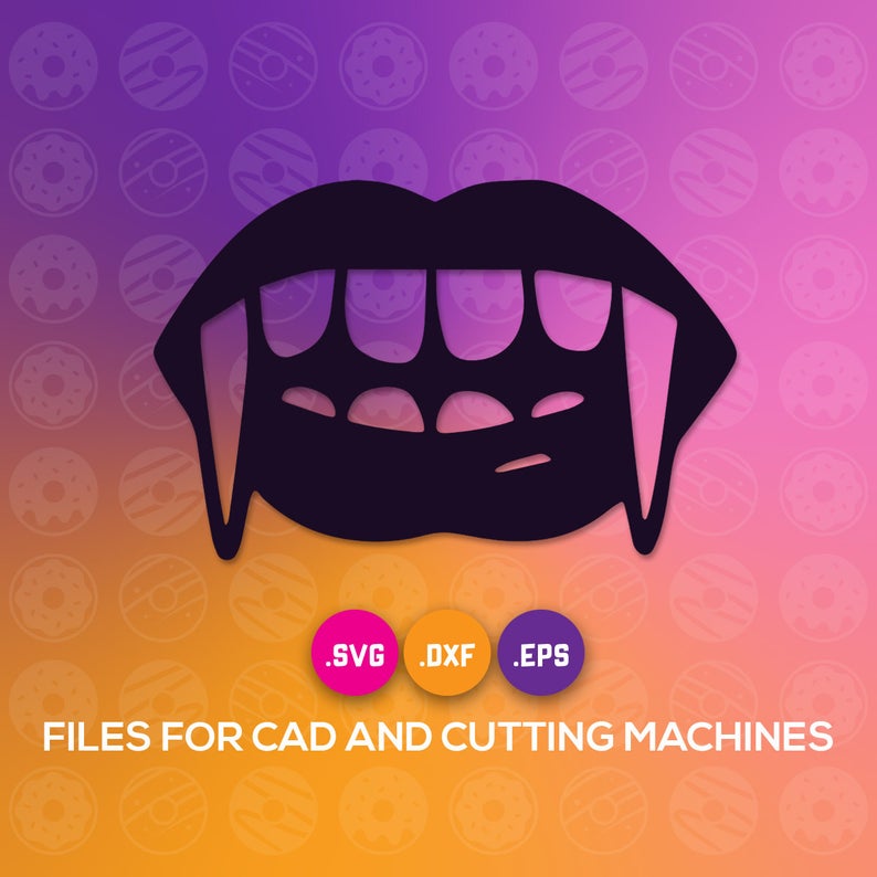 794x794 Vampire Teeth Vector Cutting Bloodsucker Teeth Etsy