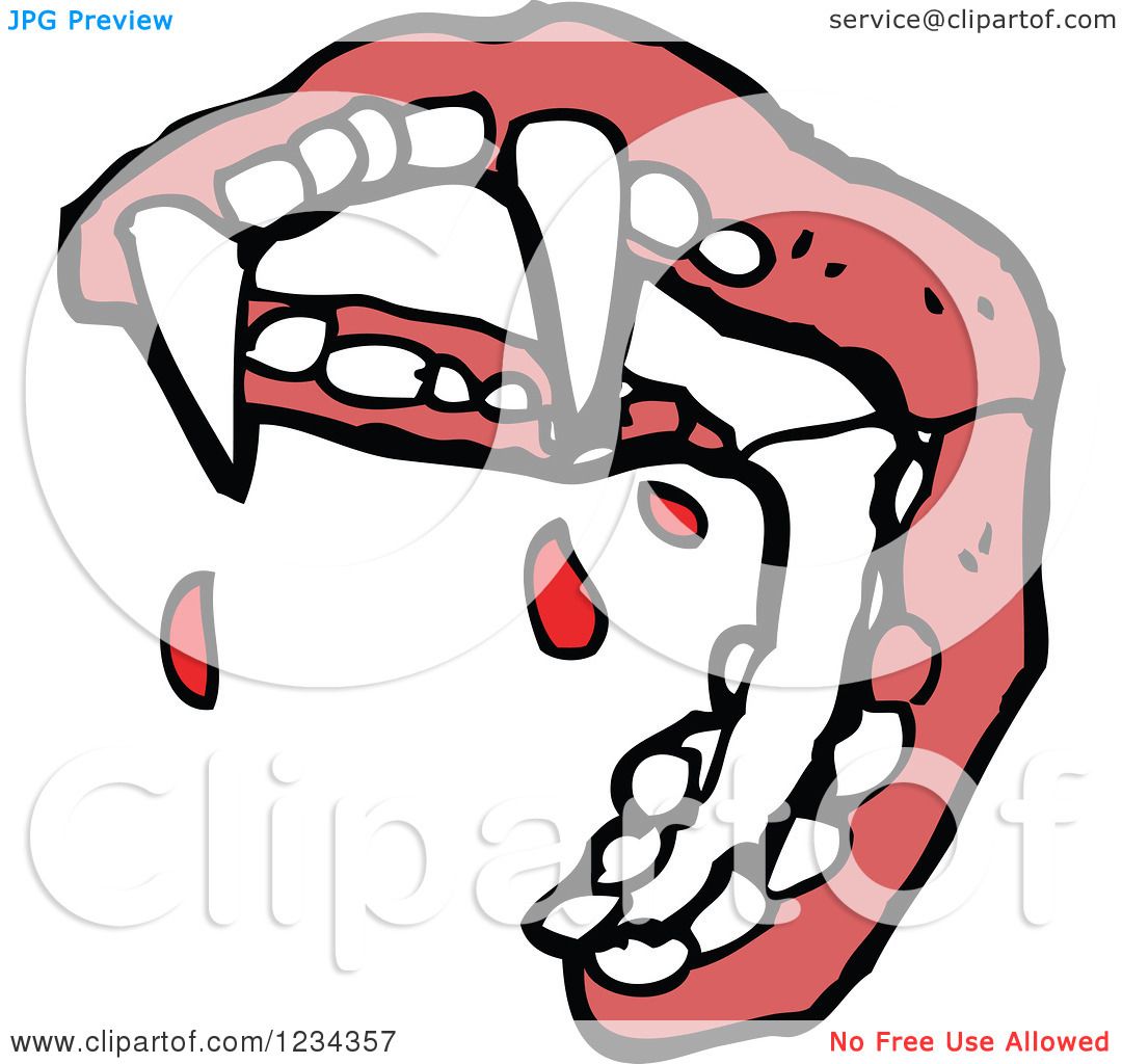 1080x1024 Clipart Of Vampire Teeth With Blood