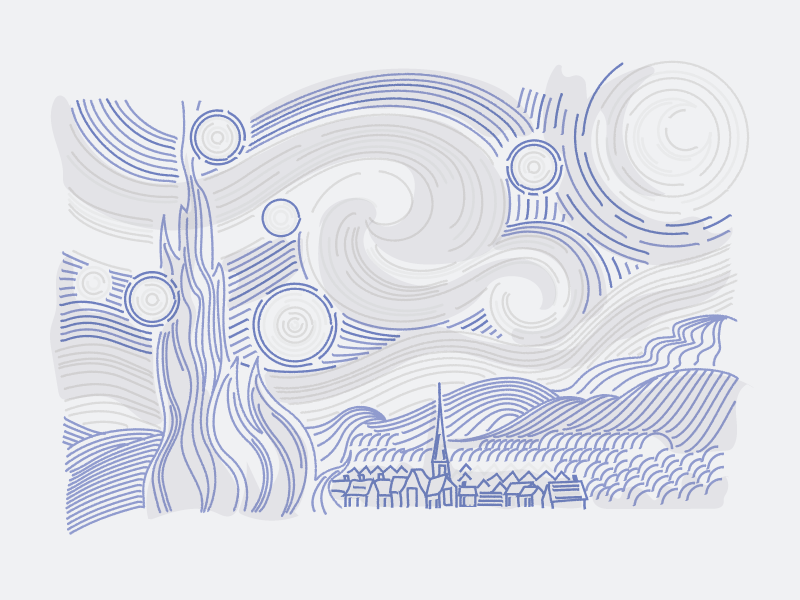 800x600 Starry Night