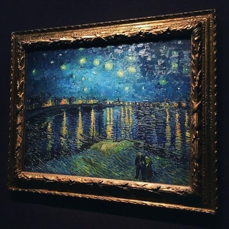 750x750 Starry Night Over